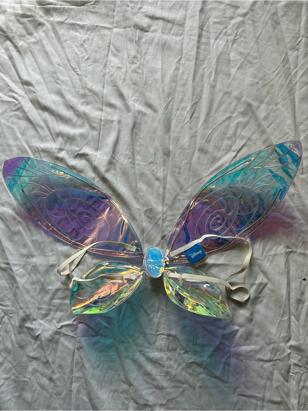 Disney Fairy Wings Tinkerbell Peter Pan Costume Adjustable Halloween Princess - Picture 2 of 6